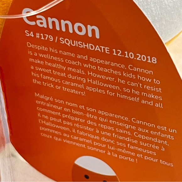 Cannon the Candy Corn Halloween Squishmallow S4 #179 | SQUISHDATE 12.10.2018 - Picture 4 of 4